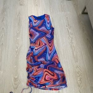 Shein Multi Colored Dress, US size 4